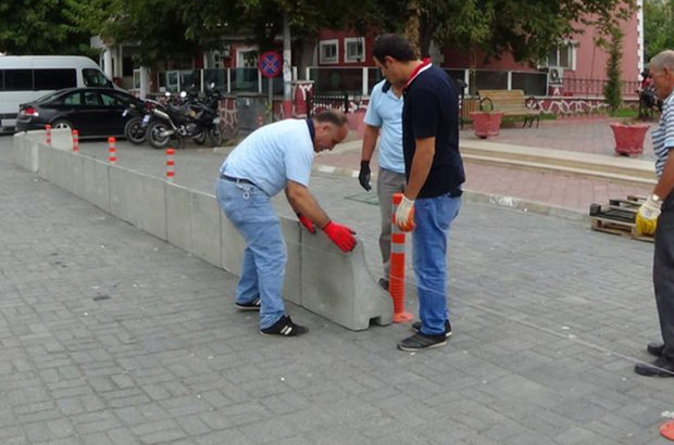 Iğdır'da Polis Karakollarına Beton Bariyerli Önlem